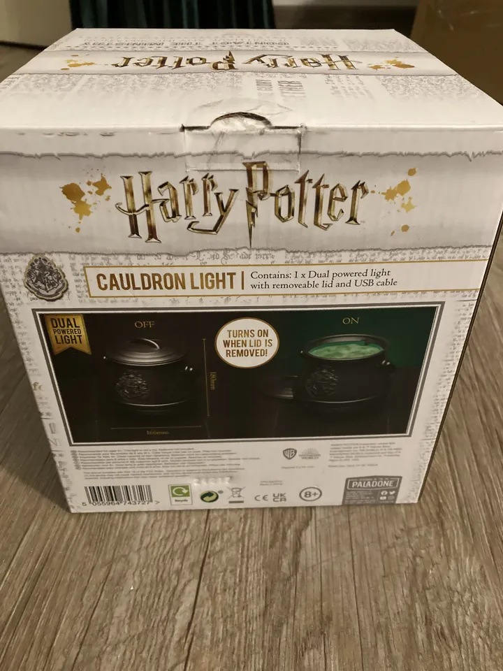 Dekorační lampička - Harry Potter kotlík